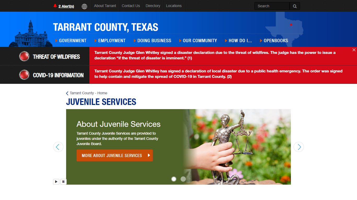 Juvenile Services - Tarrant County, Texas